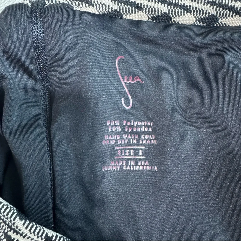 Seea Georgia Bikini Set Top Medium & High Waisted Bottoms Small in Aries Print - Picture 10 of 16